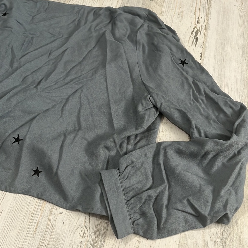Wildfox Megalith Star Wrapt Top Size M - Picture 9 of 12